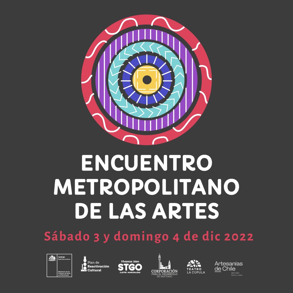 Flyer Evento ENCUENTRO METROPOLITANO DE LAS ARTES